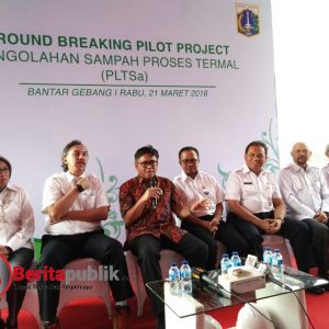 Groundbreaking Pembangunan PLTsa Bantar Gebang