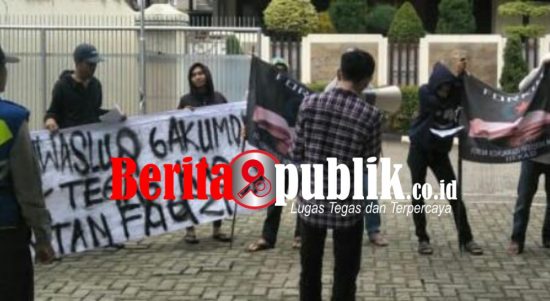 Forkim dan APPB Gelar Unjuk Rasa di Kantor Sekretariat Bawaslu Kota Bekasi