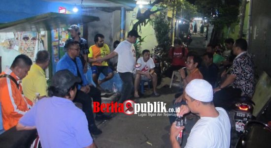 Caleg DPR RI PAN, Basiruddin Blusukan Temui Warga 
