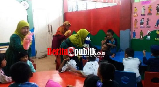Suasana Kegiatan Belajar Mengajar di Kids Grow