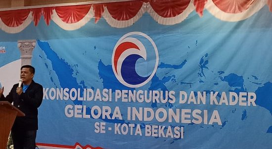 Ketua DPD Gelora Kota Bekasi, Ariyanto Hendrata Mengusung Konsep Islam, Nasionalisme, Demokrasi dan Kesejahteraan,