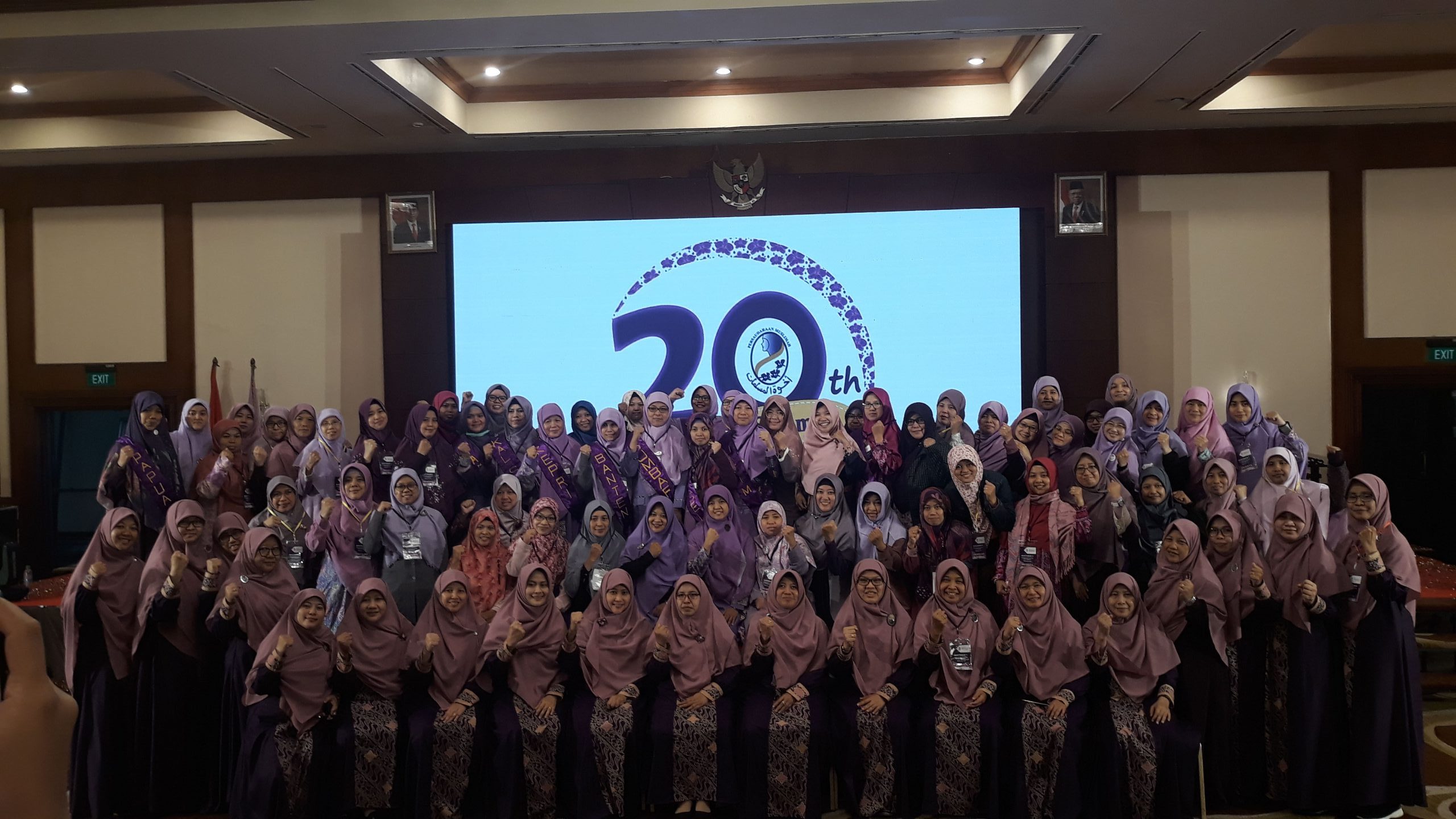 Pimpinan Pusat Persaudaraan Muslimah (Salimah) Helat Muktamar di Hotel Millenium, Jakarta