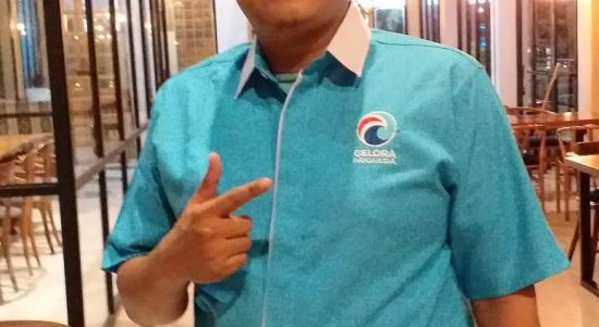 Ketua Umum DPD Partai Gelora Kota Bekasi, Ariyanto Hendrata.