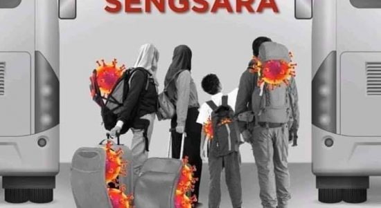 Foto Caption : Ilustrasi Tunda Pulang Kampung.