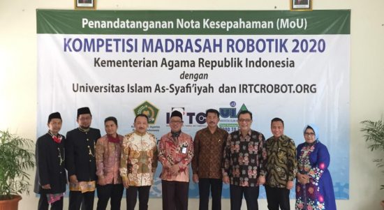 Kompetisi Robotic Madrasah, Kamis, (3/9).