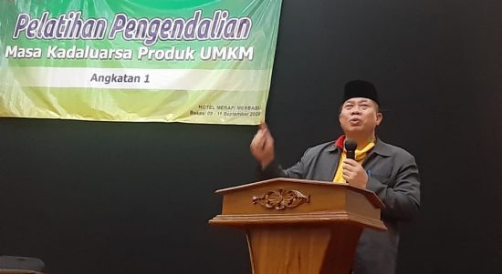 Kepala Dinas Koperasi dan UMKM Kota Bekasi, H. Abdillah.