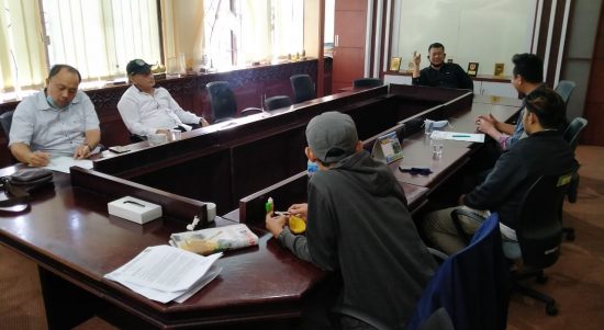 Ketua Panitia Pemilihan (Panlih) lapor ke Komisi I Dewan Perwakilan Rakyat Daerah (DPRD) Kota Bekasi, Kamis (10/9).