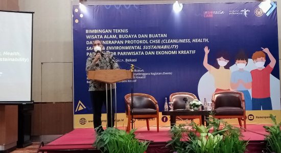 Direktur Wisata Alam, Budaya, dan Buatan Kemenparekraf/Baparekraf, Alexander Reyaan, Rabu (21/10).