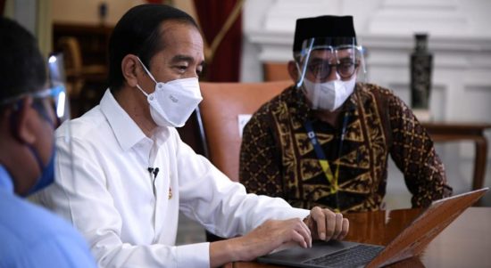 Presiden Joko Widodo Lapor Pajak Surat Pemberitahuan (SPT) Tahunan Pajak Penghasilan, Kamis, (3/3).
