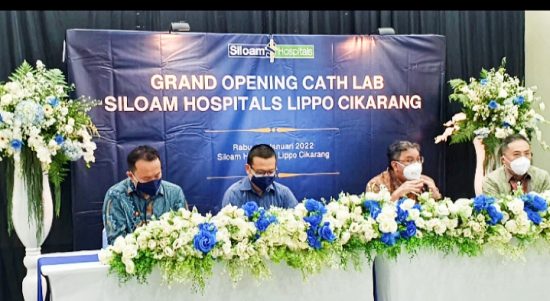 Siloam Hospitals Lippo Cikarang Menambah Fasilitas Pengadaan Alat Cathlab, Rabu, (26/1/2022)