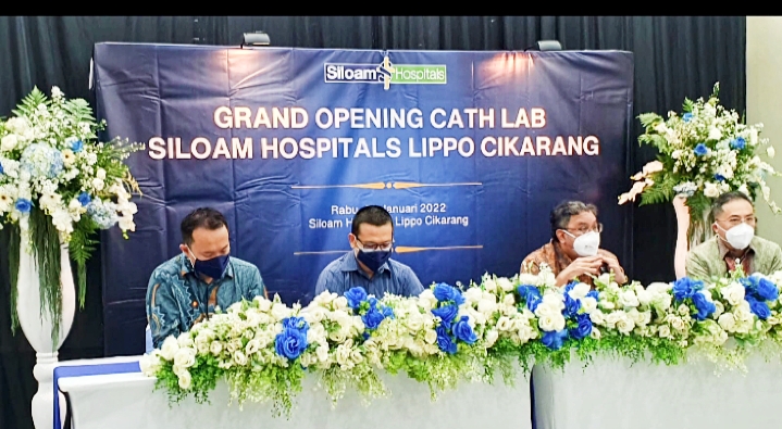 Siloam Hospitals Lippo Cikarang Menambah Fasilitas Pengadaan Alat Cathlab, Rabu, (26/1/2022)